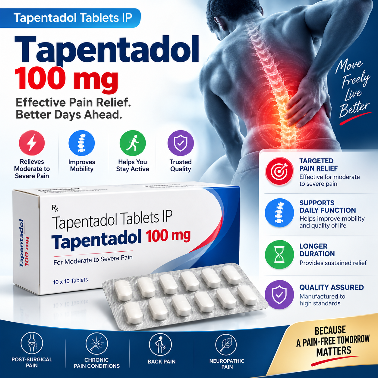 Buy Tapentadol 100 mg